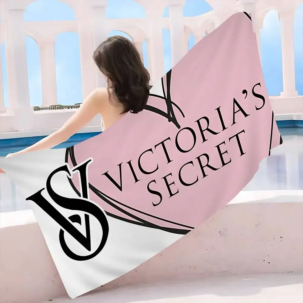 Beauty Makeup Louis Vuitton - Пляжное полотенце из микрофибры V-Victorias-Fashion-S-Secret, впитывающее,