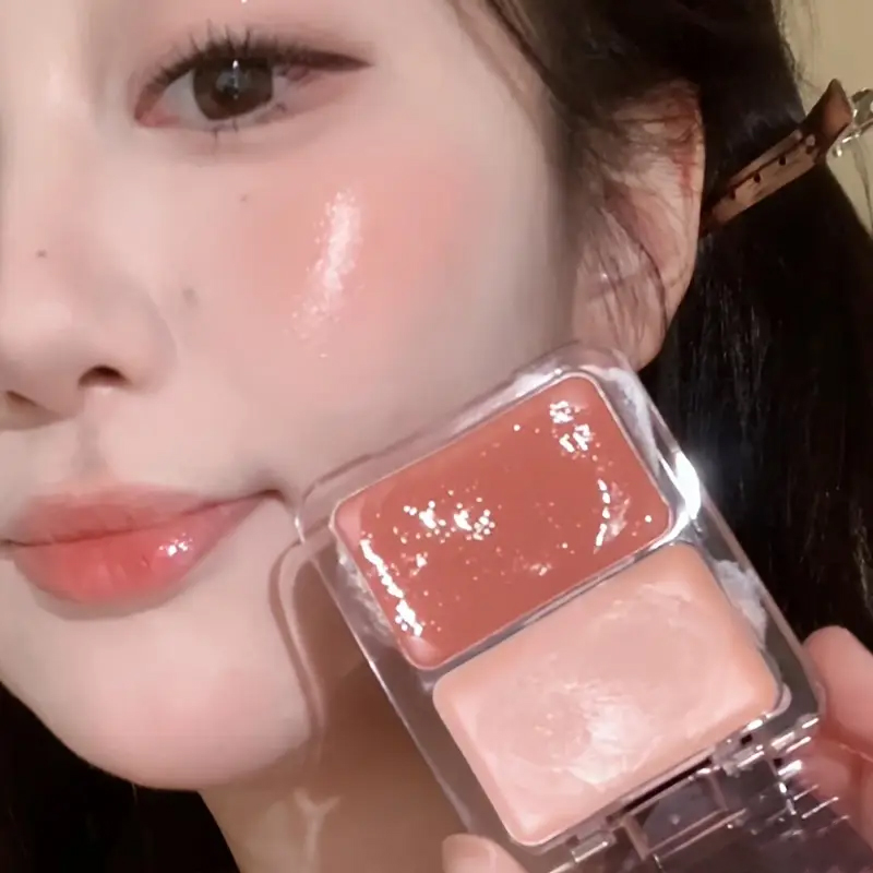 Ulta Beauty Makeup - Двухцветные желейные светящиеся румяна, молочный персик,