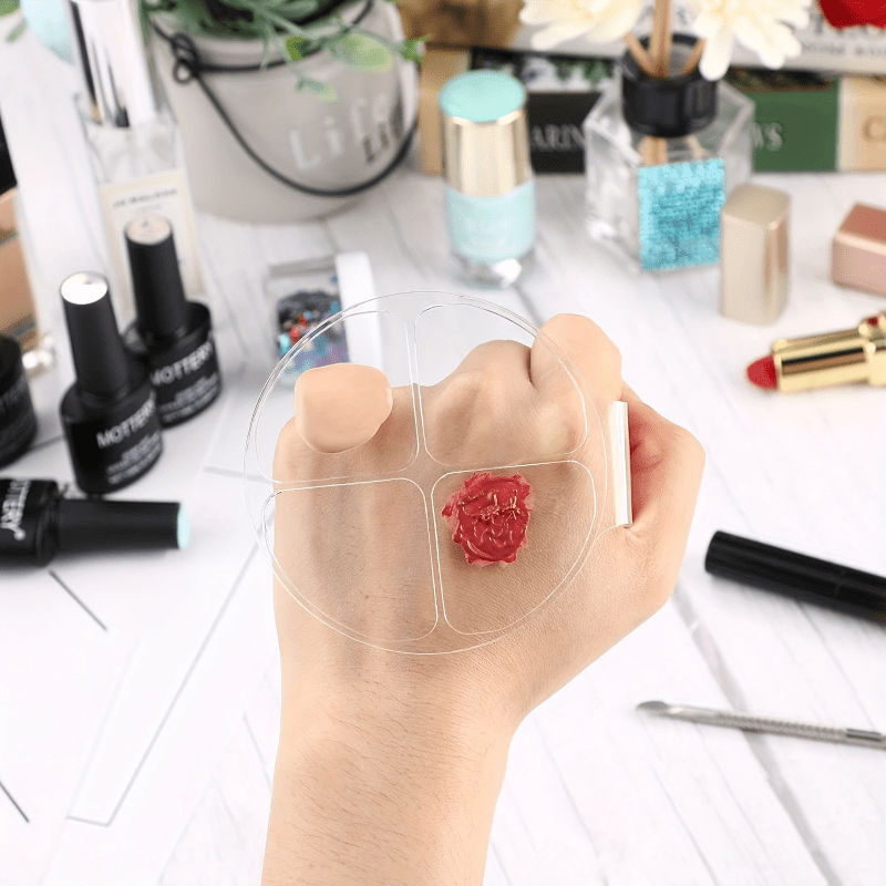 Beauty Makeup Salon - Акриловая круглая палитра для смешивания цветов