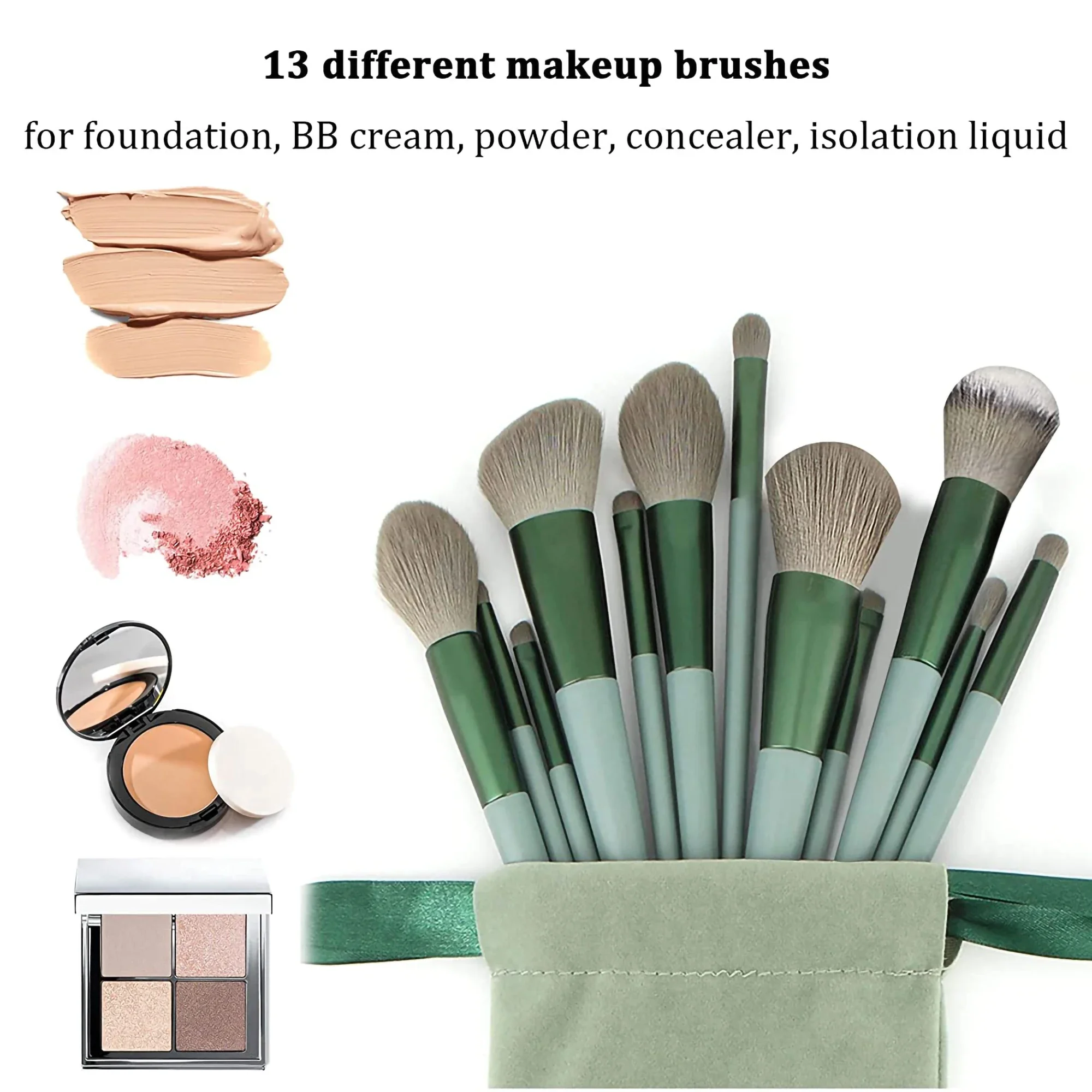 Набор из 13 кистей для макияжа – обзор и цена Beauty Makeup Kit Box