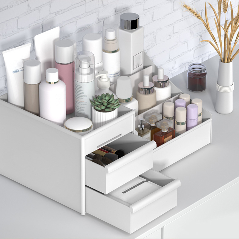 Ящик для хранения косметики бо – обзор и цена Beauty Makeup Desk