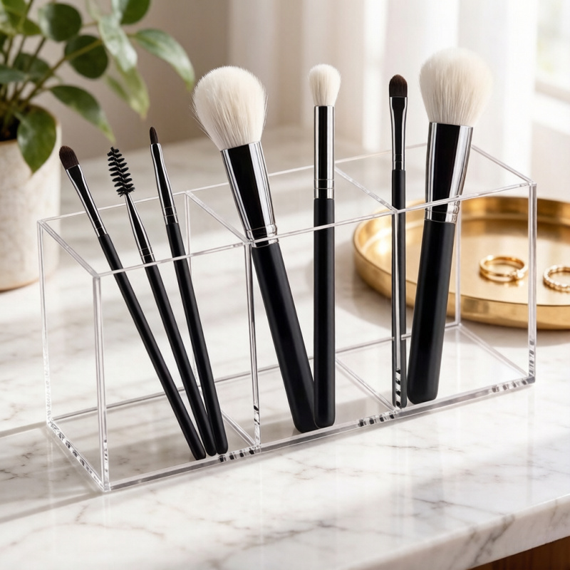 Прозрачный акриловый органайзе – обзор и цена Beauty Makeup Desk