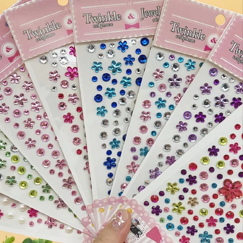 3D-наклейки с блестками для ли – обзор и цена Beauty Gems Makeup