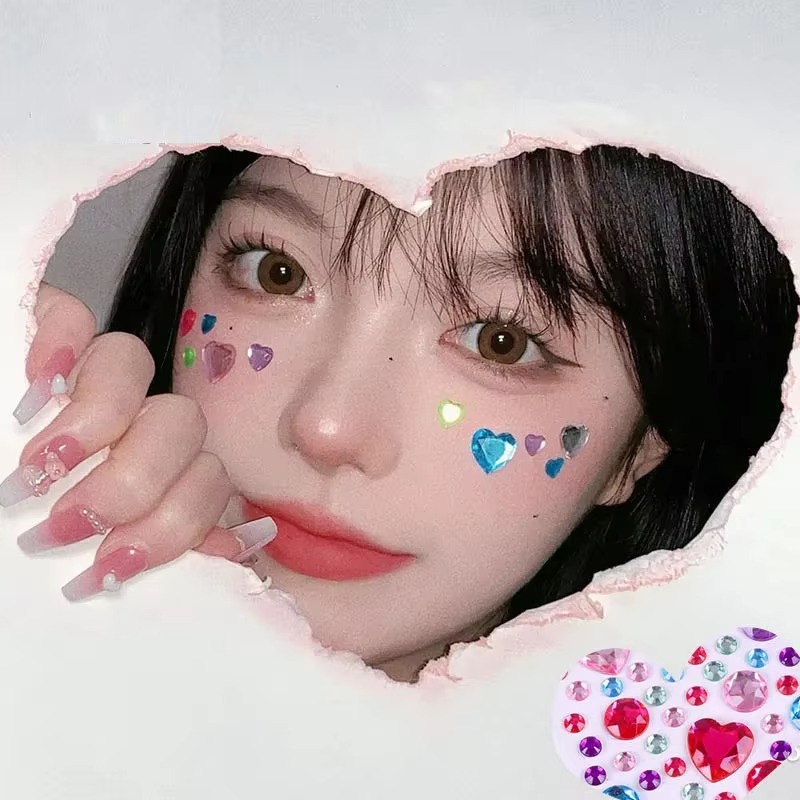 3D-наклейки с блестками для ли – обзор и цена Beauty Gems Makeup
