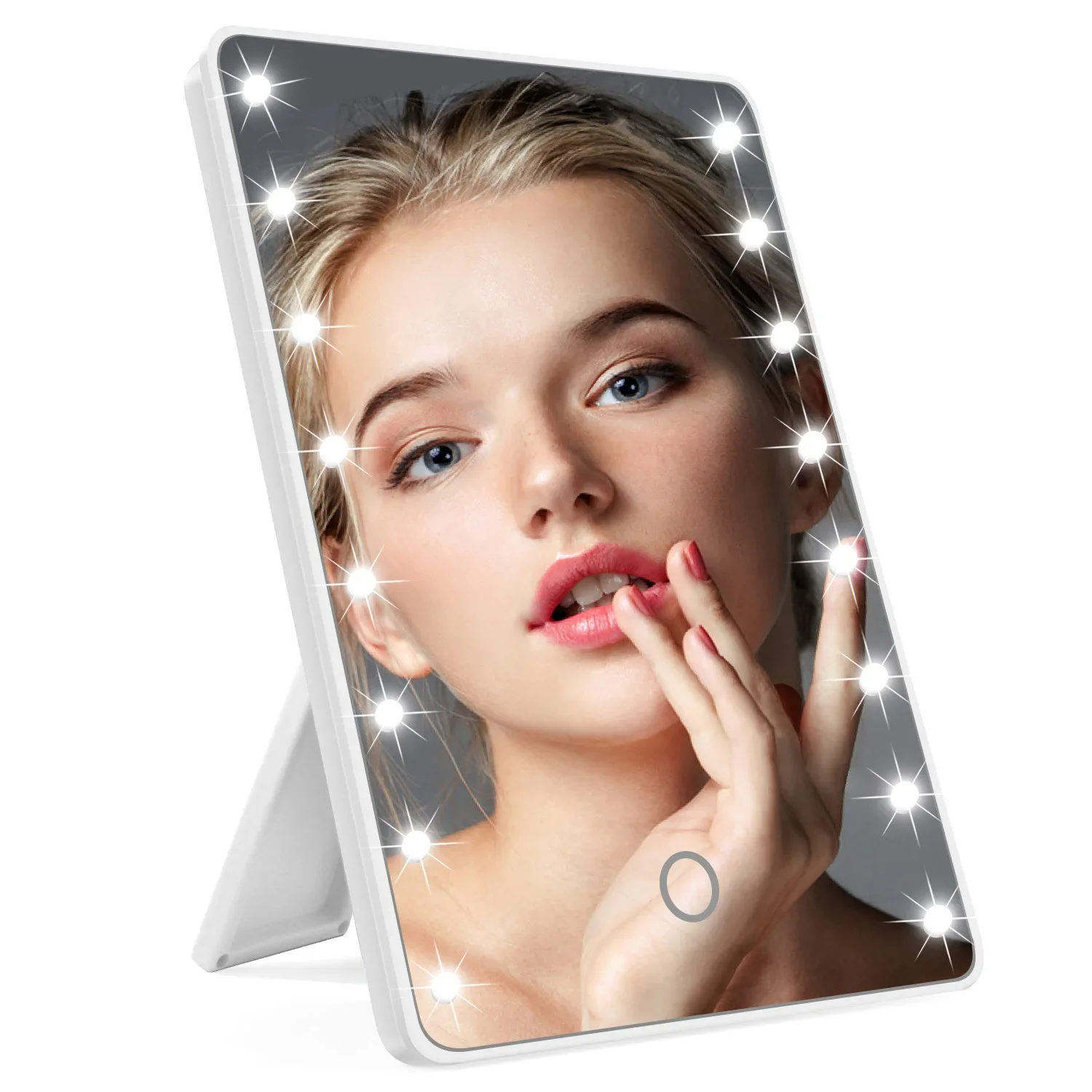 Зеркало для макияжа с 16 свето – обзор и цена Beauty Makeup Desk