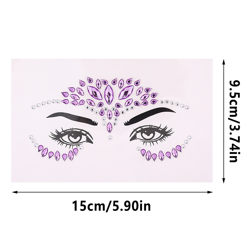 Набор из 5 штук алмазных накле – обзор и цена Beauty Gems Makeup