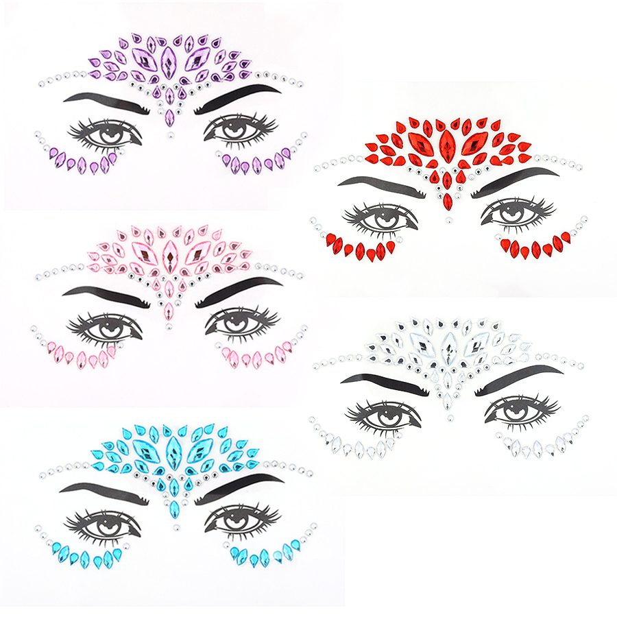Набор из 5 штук алмазных накле – обзор и цена Beauty Gems Makeup