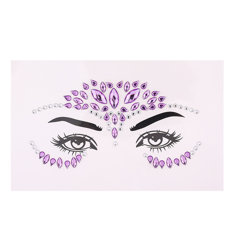 Набор из 5 штук алмазных накле – обзор и цена Beauty Gems Makeup