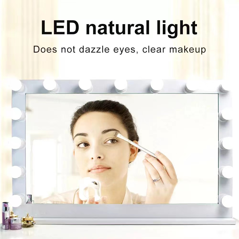 Светодиодные лампочки для зерк – обзор и цена Beauty Makeup Desk