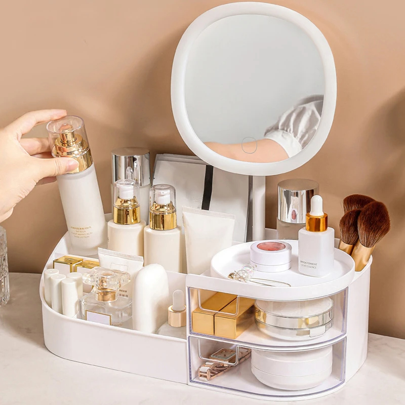Коробка для хранения косметики – обзор и цена Beauty Makeup Desk
