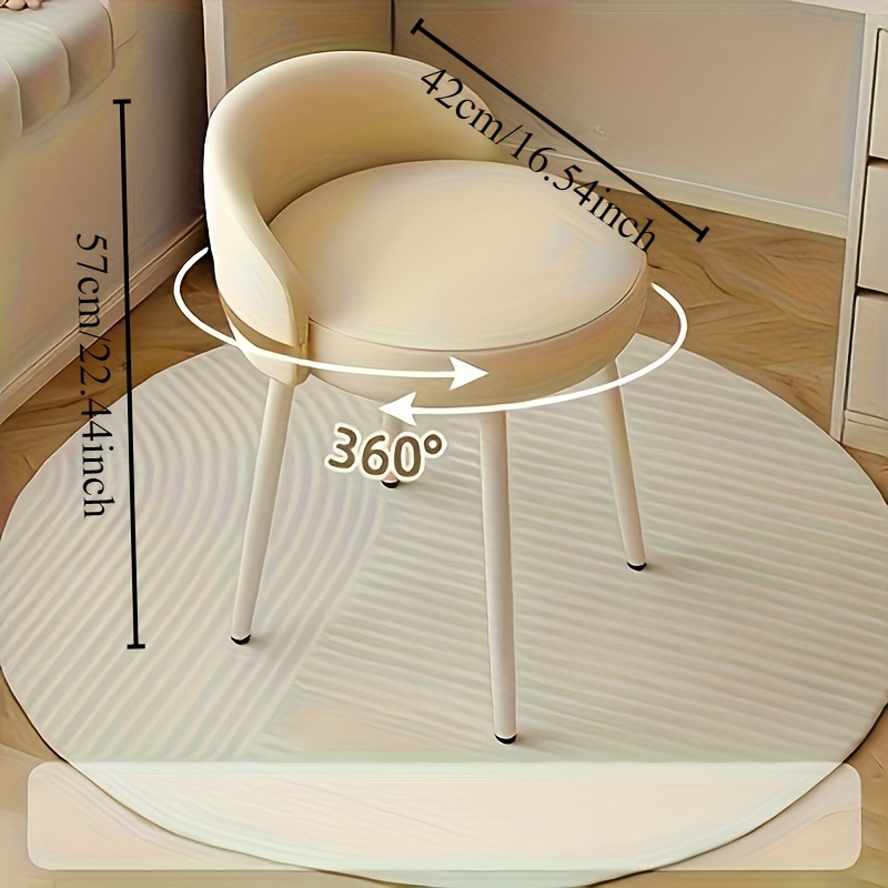 Модный кремовый стул для макия – обзор и цена Beauty Makeup Chair