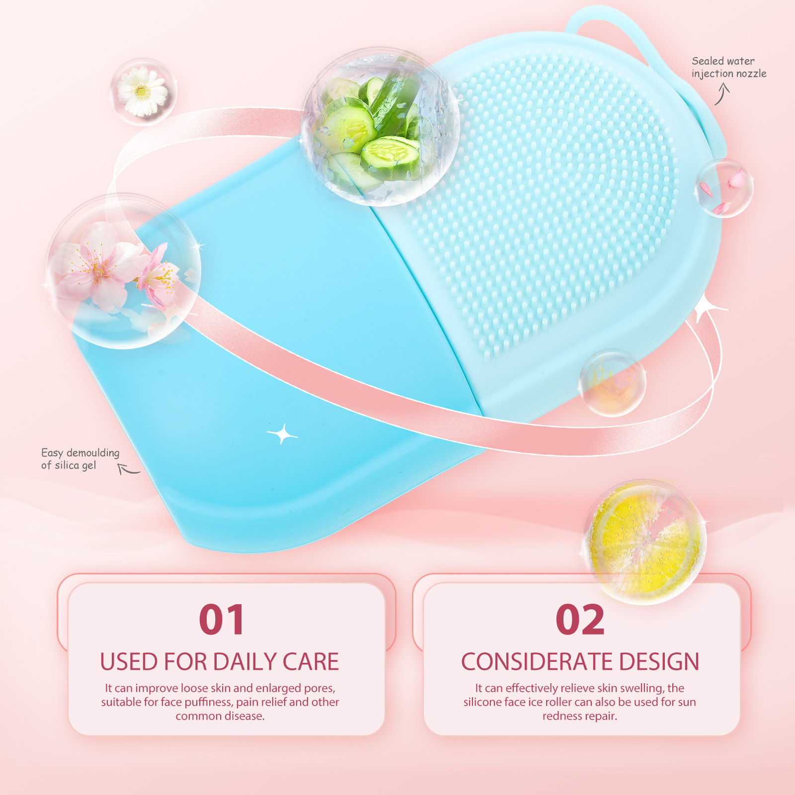 Силиконовая форма премиум-клас – обзор и цена Face Massager