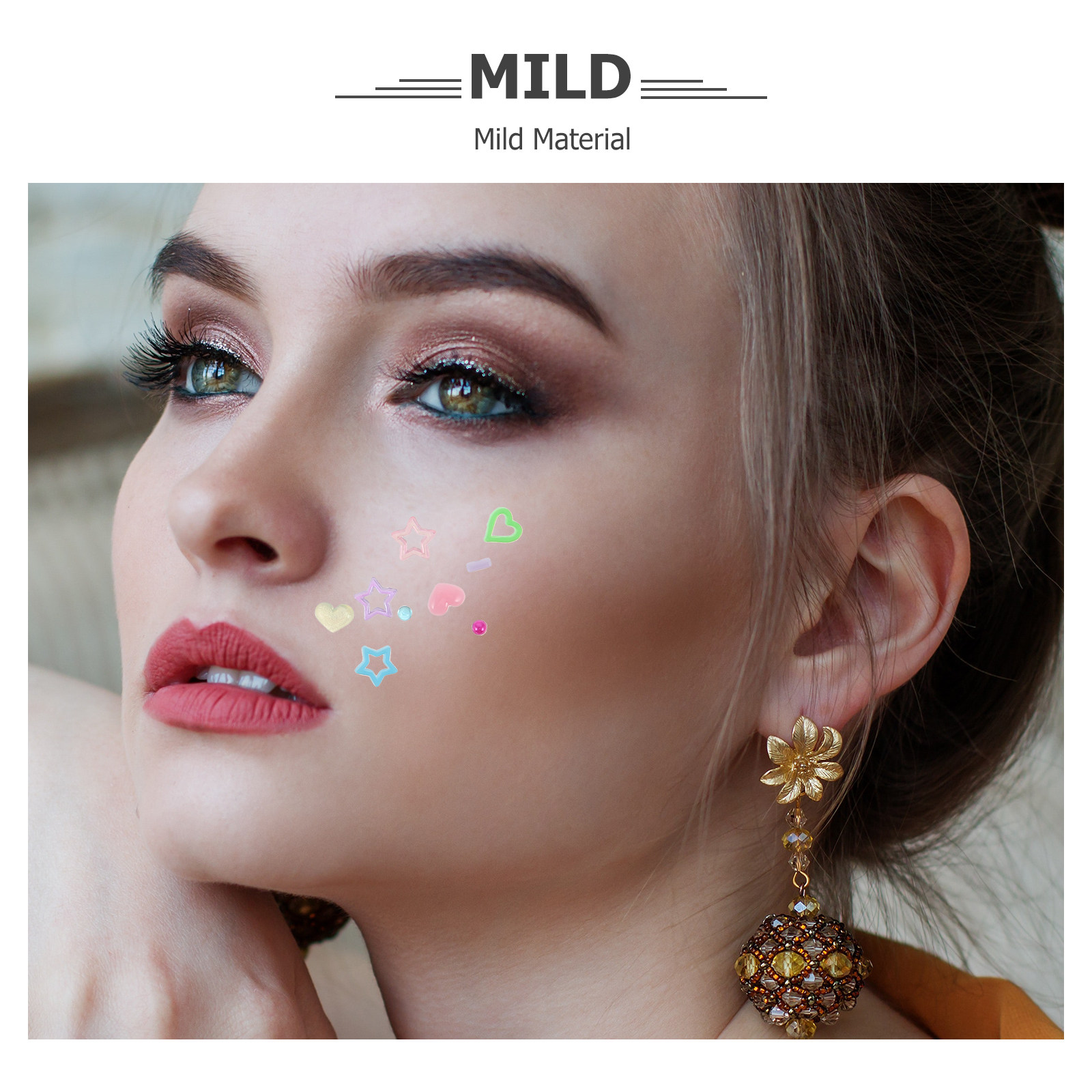 10 листов наклеек с кристаллам – обзор и цена Beauty Gems Makeup